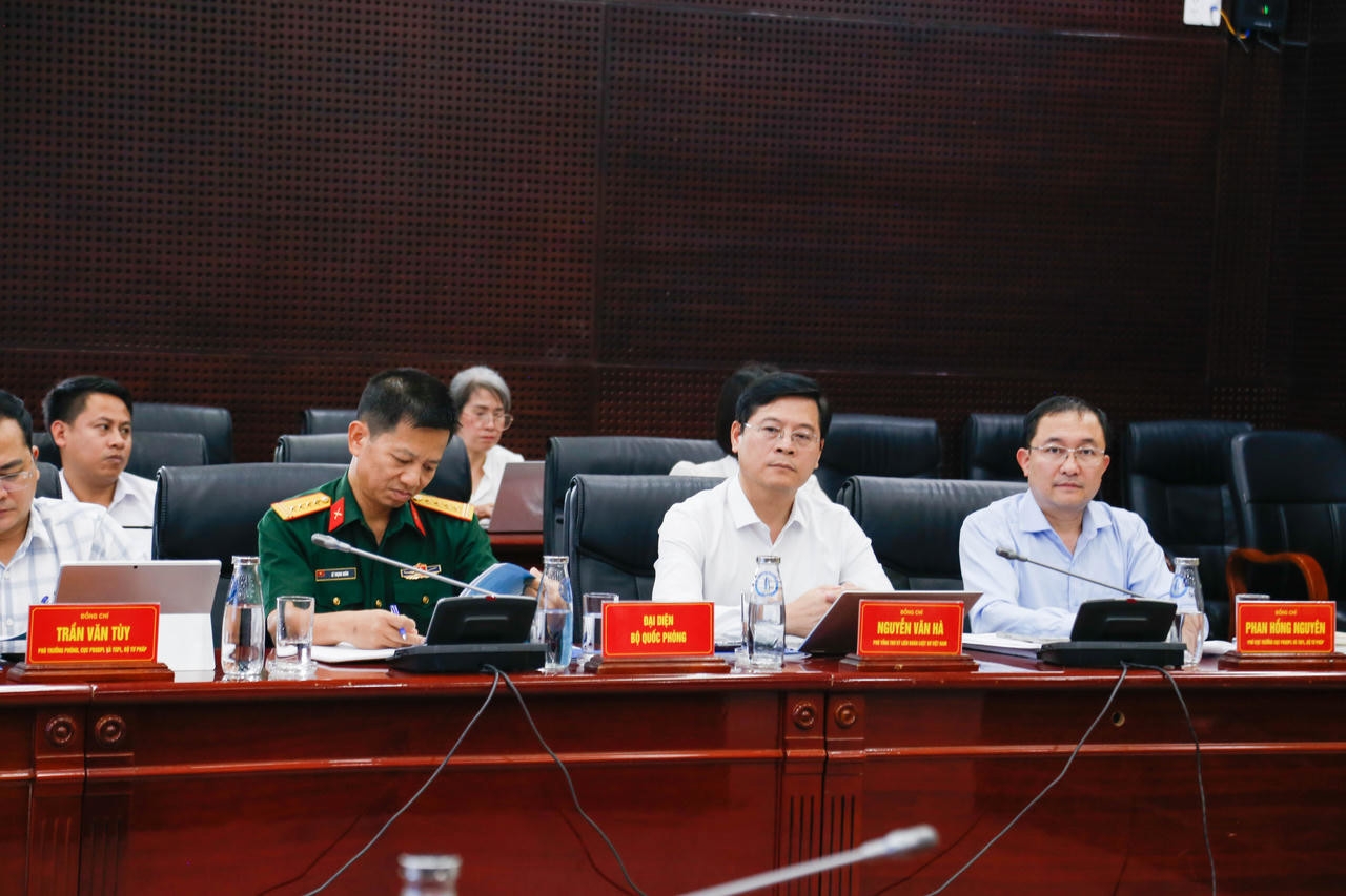 moj.gov.vn - Thứ trưởng Bộ Tư pháp Nguyễn Thanh Ngọc làm việc với Hội đồng phối hợp phổ biến giáo dục pháp luật Đà Nẵng